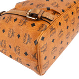 MCM Monogram Visetos Satchel Handbag