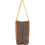 [🔄️B17 / F71] Louis Vuitton Monogram Canvas Sac Shopping Shoulder Bag xx eine Niete kleben - vintageandkickz