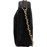 Chanel Pony Hair & Leather Tassel Camera Crossbody Bag