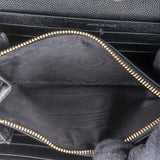 Yves Saint Laurent Grain de Poudre Matelassé Leather Envelope Flap Wallet