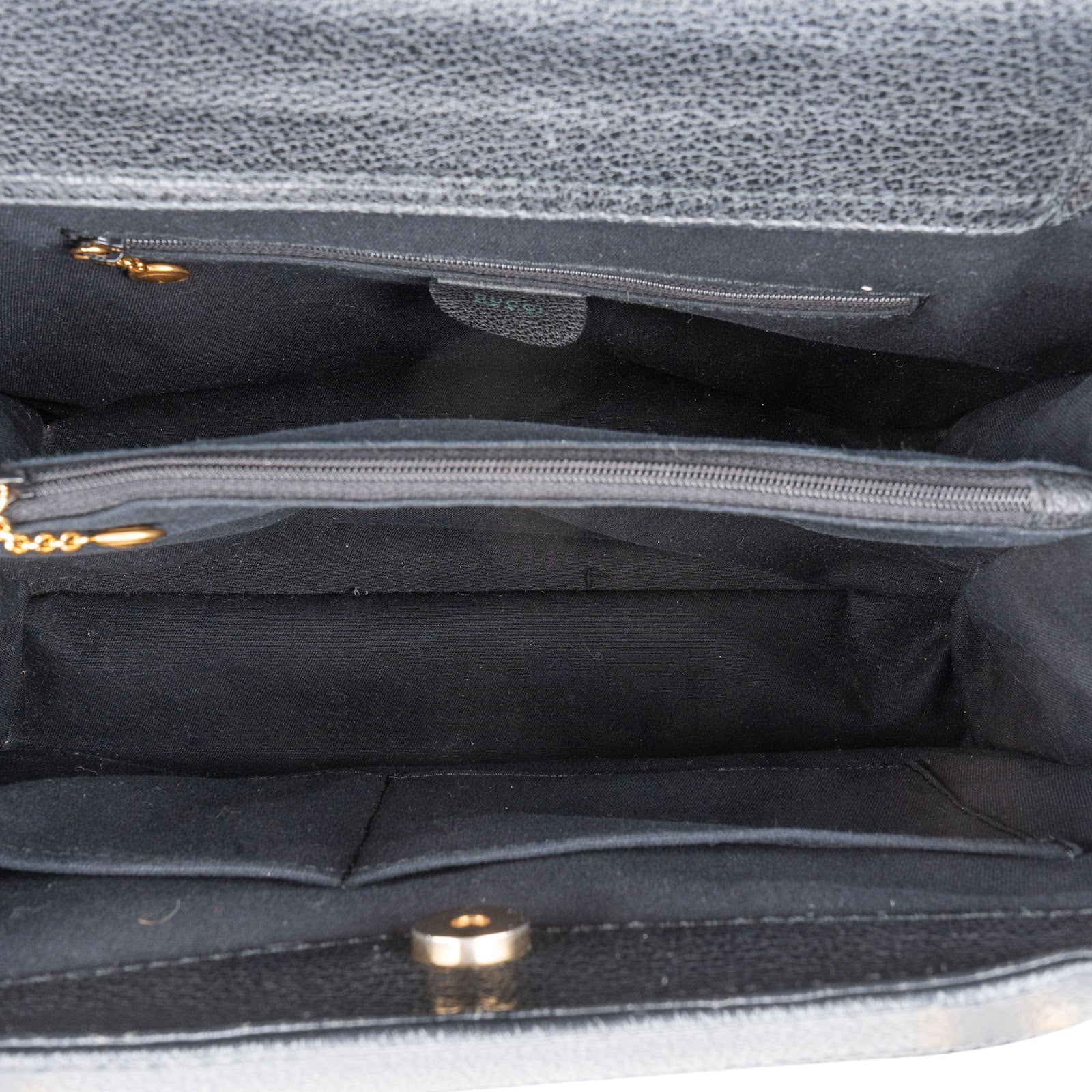 [🔄️B20 / F29] Gucci Suede Bamboo Tote Handbag - vintageandkickz