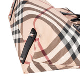 Burberry Haymarket Check Reversible Tote Shoulder Bag