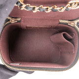 Chanel Quilted Lambskin Mini Vanity Case Crossbody Bag