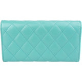 Chanel Quilted Lambskin Classic CC Single Flap Wallet