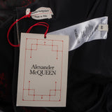 Alexander McQueen Multicolor Silk Jacquard High-Low Gown Dress (IT44 / DE40)