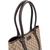 Gucci Monogram GG Supreme Canvas Large Tote Shoulder Bag