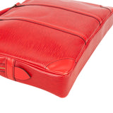 Louis Vuitton Red Epi Leather Porte-Documents Voyage Handbag