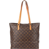 Louis Vuitton Monogram Canvas Cabas Mezzo Shoulder Bag