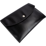 Hermès Noir Box Calfskin Rio Piano Clutch