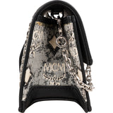 MCM Visetos Monogram Jacquard Patricia Micro Crossbody Bag