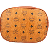 MCM Monogram Visetos Drawstring Bucket Crossbody Bag