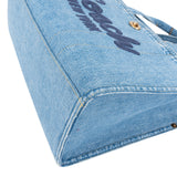 Coach Denim Cargo Tote Handbag