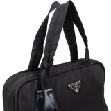 Prada Black Nylon Triangle Handbag