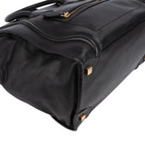 Céline Grained Calfskin Luggage Handbag