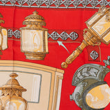 Hermès Feux de Route Silk Carre 90 Scarf Tuch