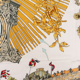 Hermès Sanssoucy Silk Carre 90 Scarf Tuch