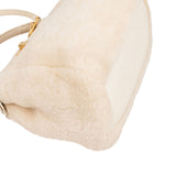 Fendi Shearling Mini Peekaboo Handbag