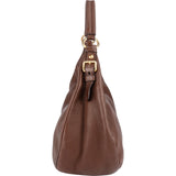 Prada Vitello Daino Hobo Shoulder Bag - vintageandkickz