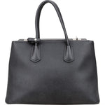B04 Prada Black Saffiano Leather Lux Galleria Handbag xx - vintageandkickz