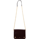 Mulberry Croc-Embossed Leather Small Darley Crossbody Bag