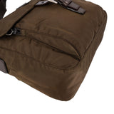 Prada Tessuto Triangle Messenger Crossbody Bag