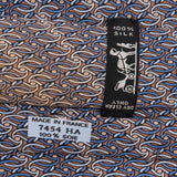Hermès Printed Pattern Silk Tie Krawatte