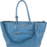 Prada Vitello Daino Leather Tote Shopper Shoulder Bag
