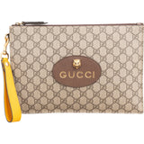 Gucci Monogram GG Supreme Canvas Neo Vintage Clutch
