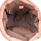 Gucci Monogram GG Canvas Pink Leather Sukey Shoulder Bag