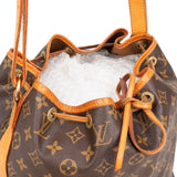 Louis Vuitton Monogram Canvas Sac Noé Petit Shoulder Bag