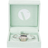 Gucci Silver Tone 1900L Square Bangle Woman Watch