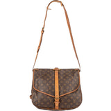 Louis Vuitton Monogram Canvas Saumur 35 Crossbody Bag