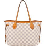 Louis Vuitton Monogram Damier Azur Canvas Neverfull PM Handbag - vintageandkickz