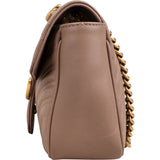 Gucci Chevron GG Marmont Matelassé Medium Shoulder Crossbody Bag
