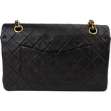 Chanel Quilted Lambskin 24K Gold Medium Double Flap Shoulder Bag