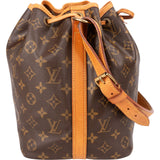Louis Vuitton Monogram Canvas Sac Noé Petit Shoulder Bag