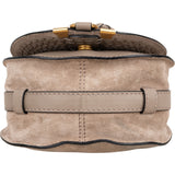 Chloé Suede Mini Marcie Saddle Crossbody Bag