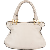 Chloé Grained Leather Marcie Satchel Handbag