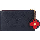 Louis Vuitton Monogram Empreinte Leather Porte Cartes Mini Wallet