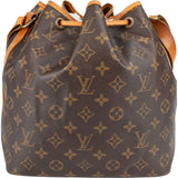 Louis Vuitton Monogram Canvas Sac Noé Petit Shoulder Bag
