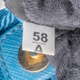 Prada Blue Saffiano Leather Galleria Handbag - vintageandkickz