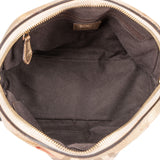 Burberry Haymarket Check Framed Bowling Handbag