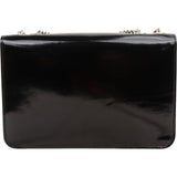 Gucci Patent Leather Interlocking G Shoulder Bag