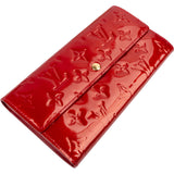 Louis Vuitton Monogram Vernis Leather Sarah Wallet