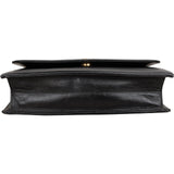 Yves Saint Laurent Vintage Studded Emblem Clutch Bag