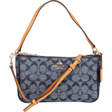 Coach Monogram Signature Denim Jual Teri Shoulder Crossbody Bag