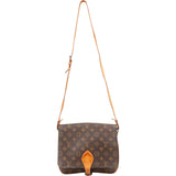 Louis Vuittonn Monogram Canvas Cartouchiere GM Crossbody Bag