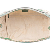 Gucci Monogram GG Green Crocodile Secret Padlock Satchel Handbag