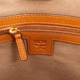 MCM Monogram Visetos Aren Paperbag Tote Handbag
