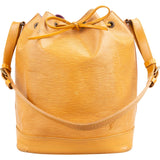 Louis Vuitton Yellow Epi Leather Sac Noé Grande Shoulder Bag